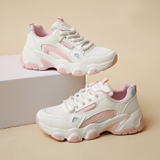 2026新款春季网面透气休闲跑步运动鞋老爹鞋女鞋货号