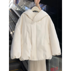 批发2025年新款韩版复古纯色高级感连帽棉服外套女冬季宽松防寒棉衣