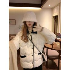 批发<b class='q'>超</b>好看夹棉棉服外套女2025年新款冬季韩系休闲保暖轻薄小棉袄棉衣