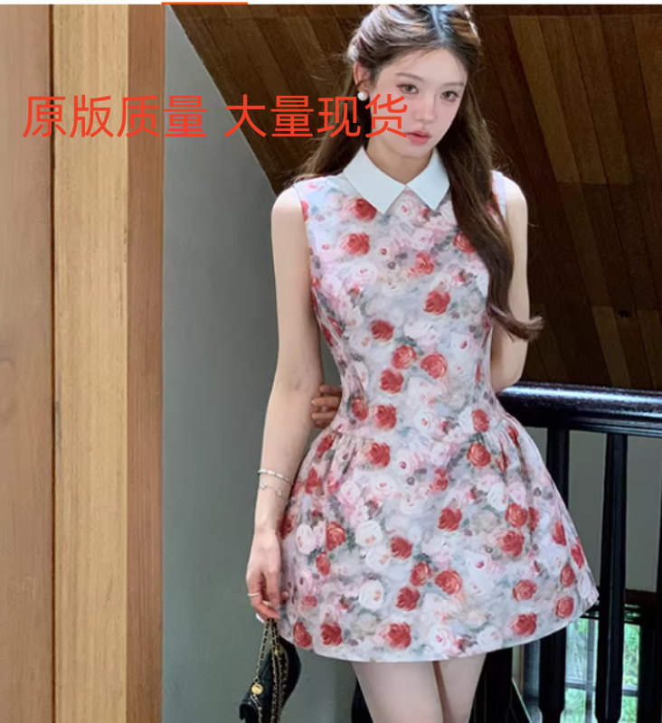 양 작은 볼륨 3 3 10 00 켜기 새로운 시작 중 즐기십시오 85 접기 유화 소녀 천 금빛 바람 민소매 드레스