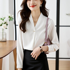 批发2026长袖衬衫空姐制服职业套装女气质高端<b class='q'>酒店</b>前台时尚<b class='q'>工作服</b>套裙