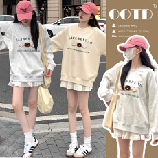 批发孕妇装套装卫衣长袖时尚宽松大码休闲两件套