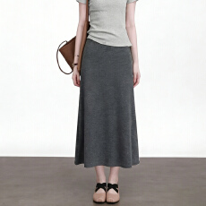 批发<b class='q'>孕妇</b><b class='q'>半身裙</b>夏季薄款莫代尔弹力无托腹包臀鱼尾裙A字裙子女夏