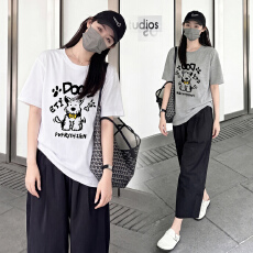 批发孕妇套装<b class='q'>夏</b>季新款韩版宽松时尚孕妇两件套