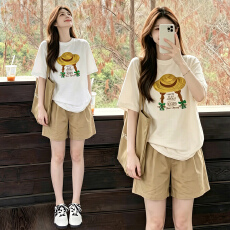 批发<b class='q'>孕妇</b><b class='q'>套装</b>夏季外穿薄款宽松中长款<b class='q'>大码</b>上衣T恤