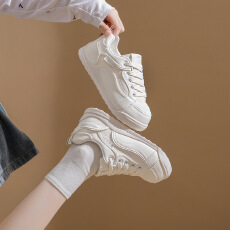 批发2025小白鞋子女秋季新款韩版ins女学生休闲潮流百搭女鞋街拍