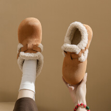 批发加绒高帮雪地靴女2025冬季新款学生ins韩版保暖休闲鞋棉鞋