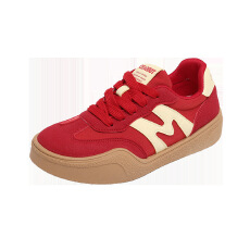 批发2026春季新款ins韩版透气小白鞋女学生厚底百搭休闲运动板鞋