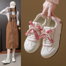 批发2026春季新款韩版透气阿甘鞋女ins学生休闲鞋女德训跑步女鞋