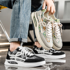 批发2026新款时尚休闲<b class='q'>男鞋</b>春季运动防滑耐磨青年舒适轻便<b class='q'>百搭</b>潮流板鞋