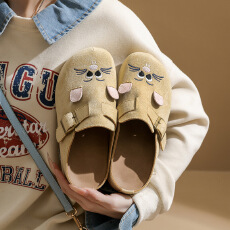 批发2026勃肯鞋子女春季新款韩版ins女学生休闲潮流百搭半拖女鞋