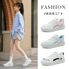 批发运动鞋女<b class='q'>夏</b>薄款2026新款百搭透气小白鞋轻便平底休闲<b class='q'>夏</b>季女鞋