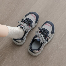 批发ins韩版新款老爹鞋女2026秋季学生运动跑步<b class='q'>休闲</b>厚底增高女鞋