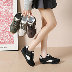批发韩版新款老爹鞋女2026秋季学生运动跑步鞋<b class='q'>休闲</b>鞋厚底增高小白鞋女