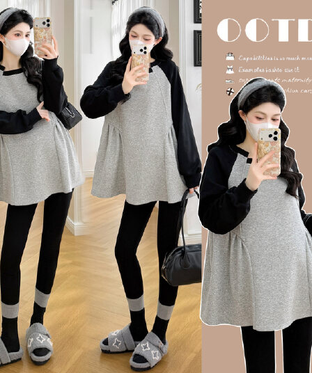 출산 착용 가을 겨울 맨위