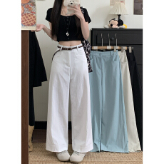 批发2026新款宽松<b class='q'>休闲</b>裤<b class='q'>九分裤</b>西装裤子女