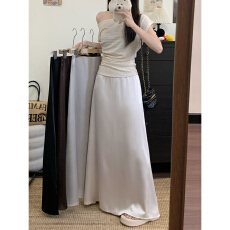 批发2026新款<b class='q'>高腰</b><b class='q'>半身裙</b>女遮跨显瘦a字包臂长裙