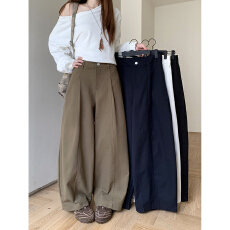 批发2026春季新款松紧腰宽松休闲小个子<b class='q'>裤</b>子女