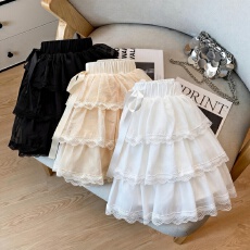 批发钟菲菲蕾<b class='q'>丝</b>网纱蛋糕裙A字半身裙公主裙蓬蓬短裙仙气2026新款女夏