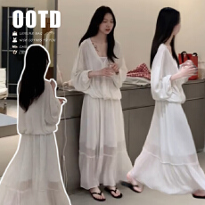 批发现现  孕妇<b class='q'>大码</b>时尚气质清冷风开衫<b class='q'>外套</b>吊带上衣半身裙三件套套装