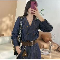 批发时尚老钱风复古连衣裙YD516779<b class='q'>连体</b><b class='q'>裤</b>常规1187加长版