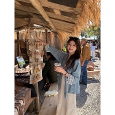 批发切糕自制小个子春夏衬衣女拼接花边宽松上衣蓝色长袖牛仔衬衫外套