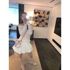 批发<b class='q'>自由</b><b class='q'>呼吸</b>感少女蕾丝打底衫一字肩百搭显瘦两穿镂空白上衣