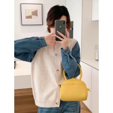 批发感毛衣外套女秋装2024新款宽松爆款<b class='q'>牛仔</b>袖拼接假两件针织开衫