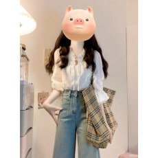 批发法式<b class='q'>气质</b>白色高级感<b class='q'>衬衫</b>女