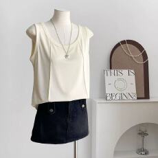 批发92棉春夏季吊带背心女大码<b class='q'>胖</b>mm<b class='q'>宽松</b>遮肚外穿内搭打底无袖上衣