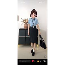 批发正式场合夏季新款女大学生考研考公面试复试小个子<b class='q'>职业</b><b class='q'>套装</b>