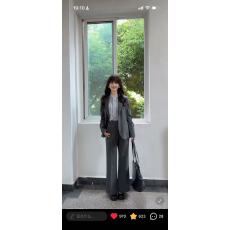 批发<b class='q'>女</b>大学生2026年秋季新款气质高级正装西服裤子<b class='q'>套装</b>