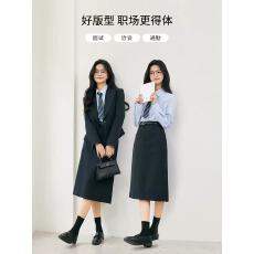 批发短款西装外套<b class='q'>女</b>小个子春季面试正装<b class='q'>职业</b>装通勤ol西服<b class='q'>套装</b>裙