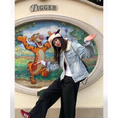 批发复古羊羔绒夹棉水洗牛仔外套女<b class='q'>秋</b>冬毛领服宽松保暖棉夹克休闲外套