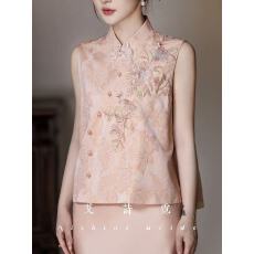 批发新中式订<b class='q'>婚礼</b><b class='q'>服</b>旗袍国风新款<b class='q'>敬酒</b><b class='q'>服</b>高端马甲套装女