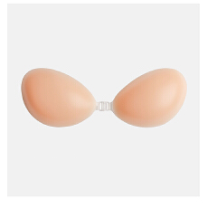 批发实拍 露背连衣裙好搭挡~性感无肩带胸贴加厚硅胶乳贴聚拢上托隐形
