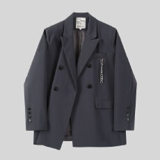 批发西装外套女新款高级感洋气宽松显瘦休闲oversize<b class='q'>春</b>秋女装上衣潮