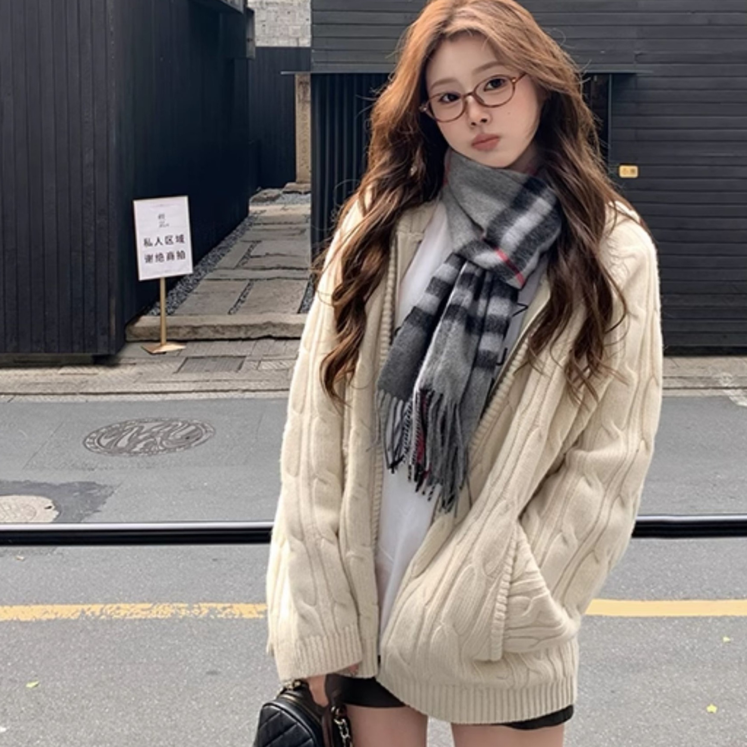 새로운 자수 후드 트위스트 꽃 니트 오픈 가디건 아메리칸 캐주얼 더블 지퍼 여성 코트