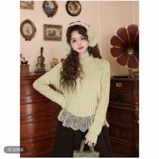 批发港风复古百搭长袖打底衫女宽松上衣显瘦气质时尚小众打底<b class='q'>小衫</b>