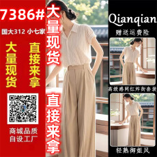 批发夏<b class='q'>装</b><b class='q'>气质</b>穿搭一整套女2024新款高级感时尚干练职业衬衫<b class='q'>裤</b>子两件套