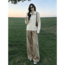 批发巨好看漂亮三件套<b class='q'>装</b>女2026秋冬新款韩系穿搭针织衫休闲<b class='q'>裤</b>一整套