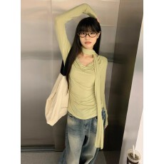 批发【官图人棉260克】秋冬新款长袖<b class='q'>T</b><b class='q'>恤</b>女修身显瘦时尚百搭纯色打底衫