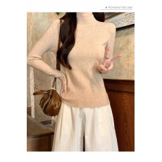 批发【官图德绒】美式修身显瘦长袖<b class='q'>T</b><b class='q'>恤</b>女时尚百搭简约纯色女士上衣ins