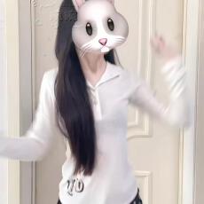 官图5087雪花棉韩版辣妹风时尚百搭长袖T恤女修身显瘦上衣潮