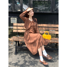 批发大码高级感洋气减龄气质显瘦百搭连衣<b class='q'>裙</b>中长款<b class='q'>裙</b>