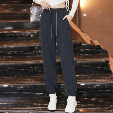 批发抖音质量2026春夏秋季新款时尚韩版束脚<b class='q'>哈伦裤</b>女冬季高腰宽松显瘦