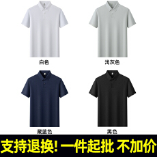支持退货 2832#170克冰源六维云沁珠 10A抗菌凉感科技 短袖POLO衫