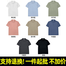 支持退货 303# 170克棉盖丝 5A抗菌冰凉触感 短袖POLO衫