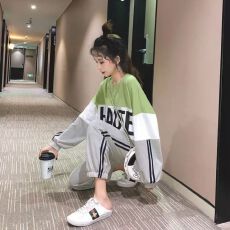 批发已出货 休闲运动服时尚套装女网红洋气显瘦很仙的两件套秋季套装