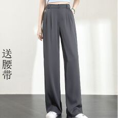 批发2026西装裤<b class='q'>女</b>春夏秋季薄款新款直筒裤高腰中年妈妈阔腿<b class='q'>休闲裤</b>子潮